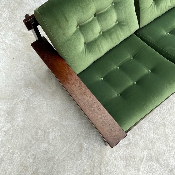 Image 1 of Vintage houten woonkamerset