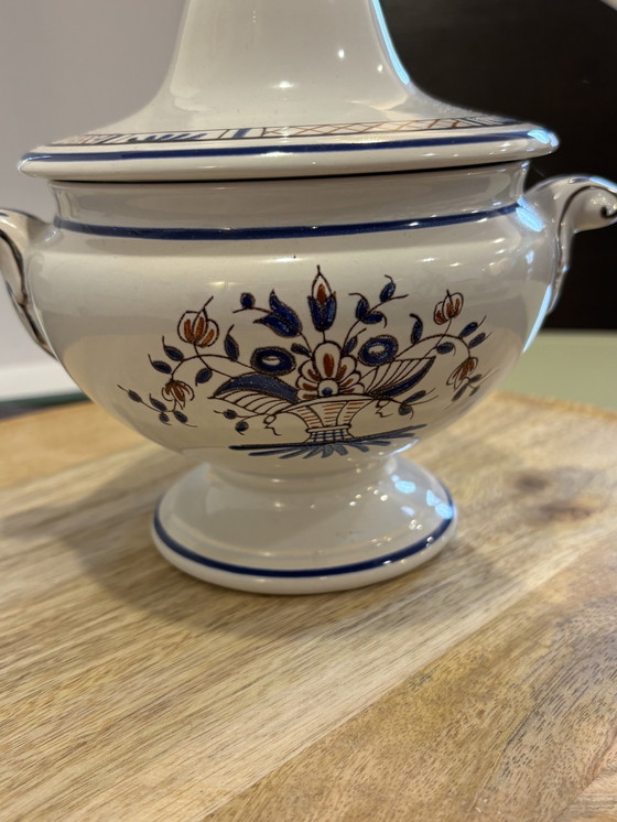 Image 1 of Terrine van aardewerk