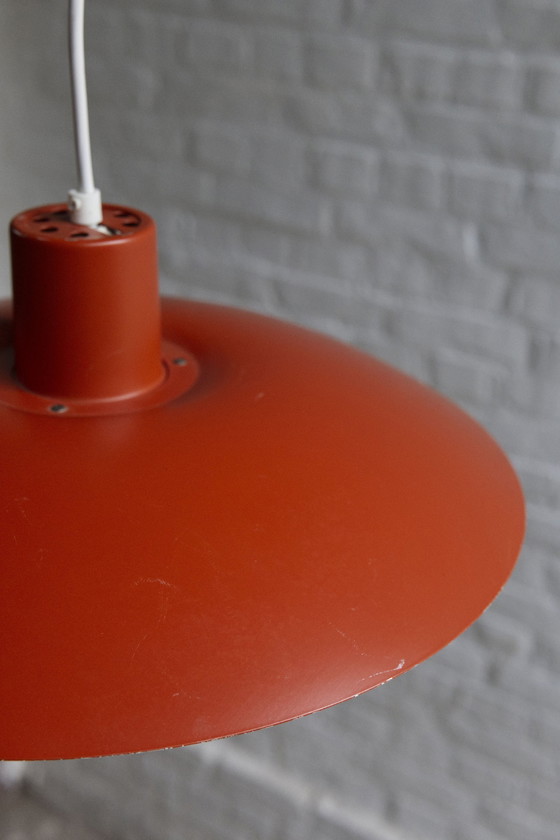 Image 1 of Louis Poulsen Oranje Ph 4/3 Hanglamp Door Poul Henningsen