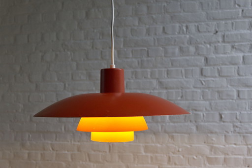 Louis Poulsen Oranje Ph 4/3 Hanglamp Door Poul Henningsen