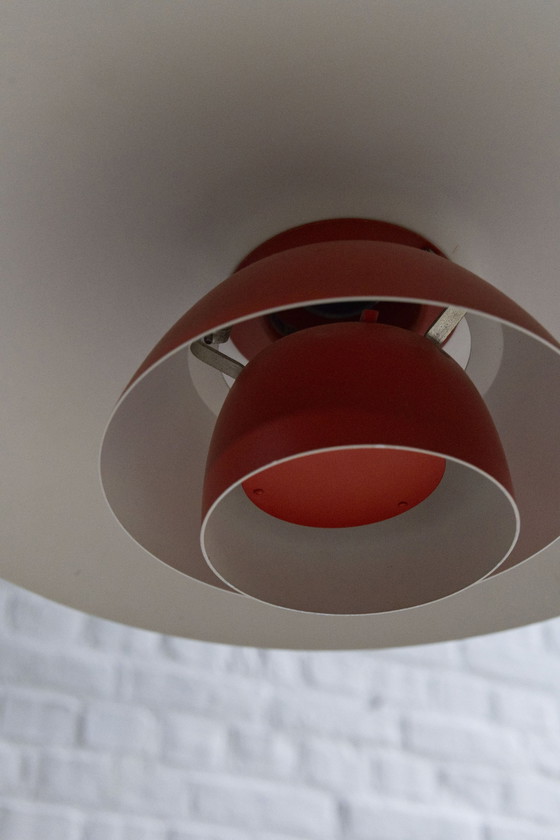 Image 1 of Louis Poulsen Oranje Ph 4/3 Hanglamp Door Poul Henningsen