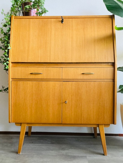 Vintage mid-century secretaire