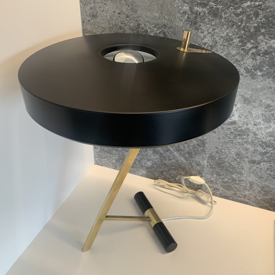 Image 1 of Diplomat Z-Model Tafellamp Van Louis Kalff Voor Philips