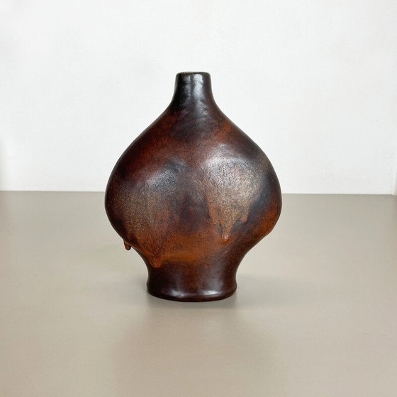 Image 1 of Vintage aardewerk vaas van Gerda Heukeroth voor Carstens Tönnieshof, Duitsland 1970