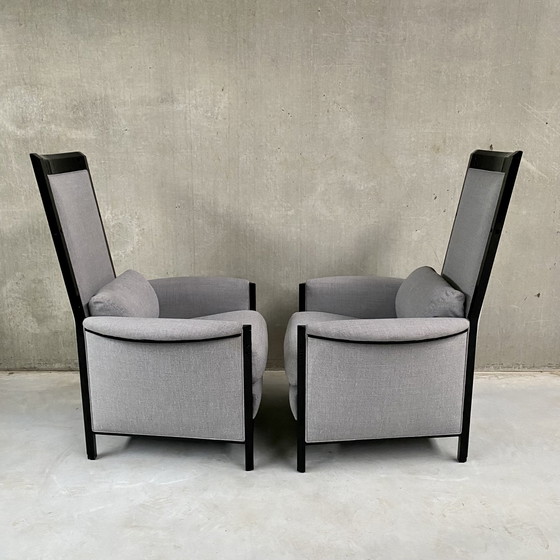 Image 1 of 2 X Giorgetti Fauteuils Italiaans Design Umberto Asnago