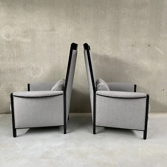 Image 1 of 2 X Giorgetti Fauteuils Italiaans Design Umberto Asnago