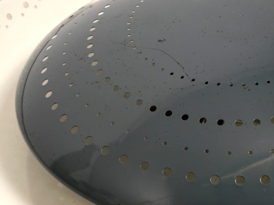 Image 1 of Zeer Zeldzame Mid Century Moderne Metalen Plafond- of Wandlamp Door Ernest Igl Voor Hillebrand