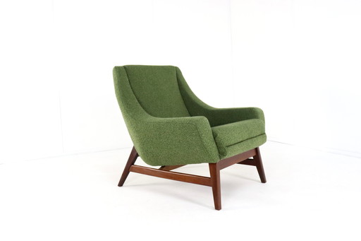 Midcentury Fauteuil 'Geleen' Nieuw Gestoffeerd Vintage