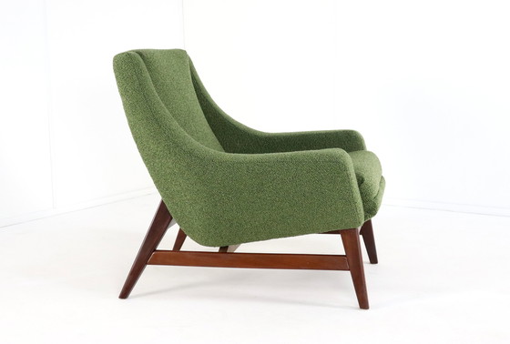 Image 1 of Midcentury Fauteuil 'Geleen' Nieuw Gestoffeerd Vintage