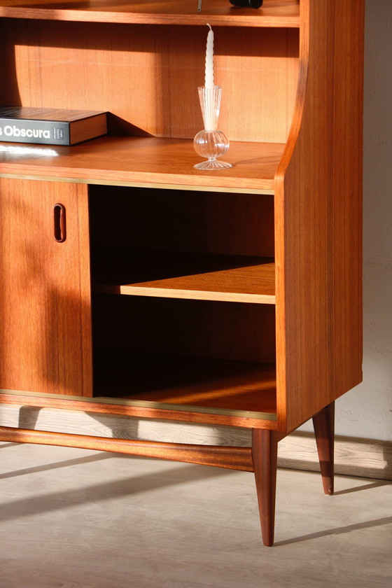 Image 1 of Scandinavische boekenkast in teak - jaren 60/70