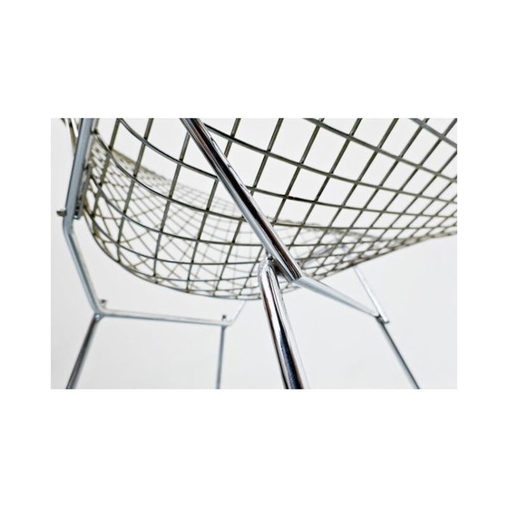 Image 1 of Vintage Diamond Stoel Door Harry Bertoia Voor Knoll International