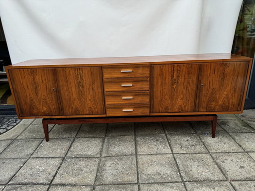 Vintage Scandinavisch Palisander Dressoir