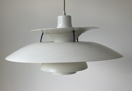 Ph5 Lamp Louis Poulsen Wit Rood Blauw