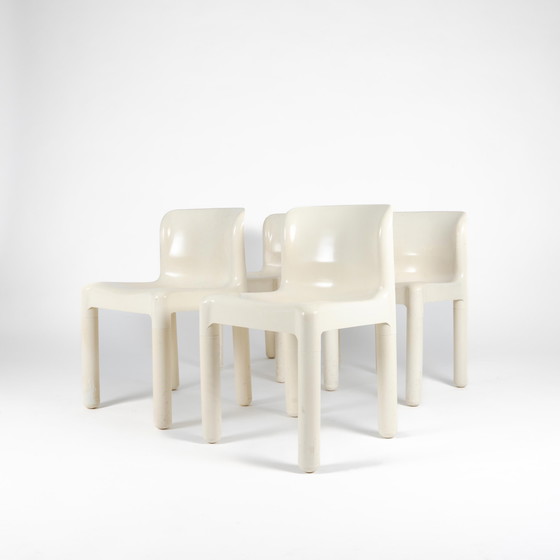 Image 1 of 4x Kartell Carlo Bartoli model 4875 stoel