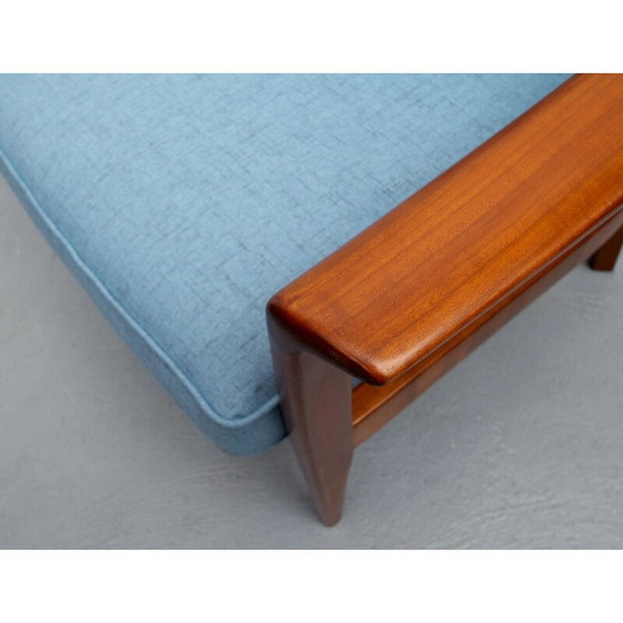 Image 1 of Vintage kersenhouten fauteuil van Wilhelm Knoll, Duitsland 1960