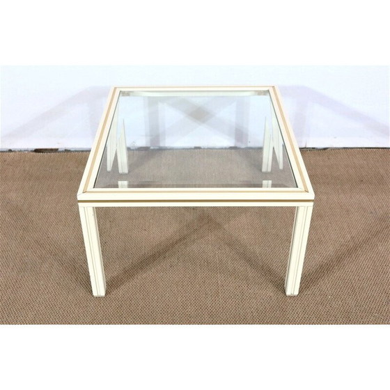 Image 1 of Vintage salontafel met hoofdeinde voor bank door Pierre Vandel, 1970