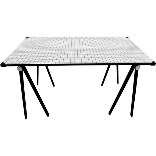 Vintage productietafel door Rodney Kinsman voor Bieffeplast, Italië 1970