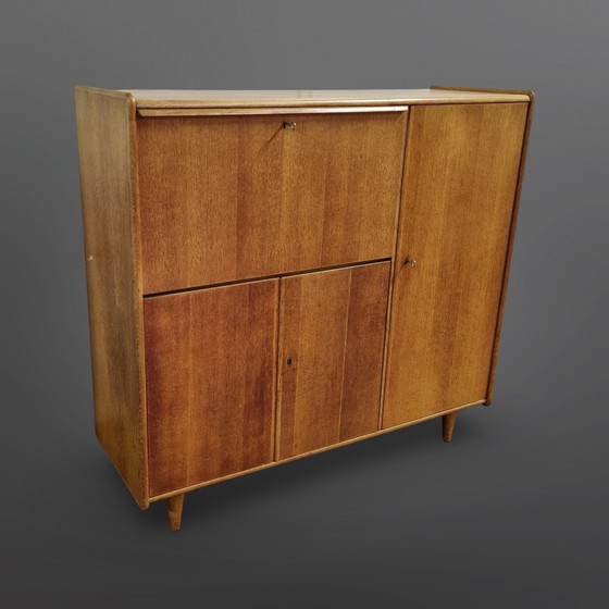 Image 1 of Mid century EC09 secretaire van Cees Braakman voor Pastoe, Nederland 1950s