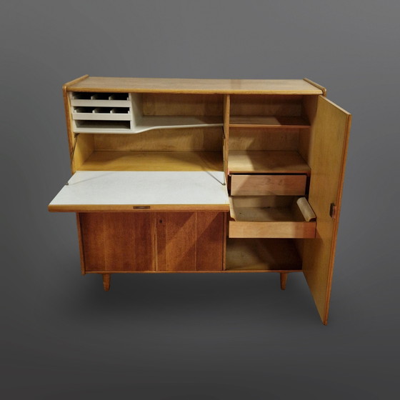 Image 1 of Mid century EC09 secretaire van Cees Braakman voor Pastoe, Nederland 1950s