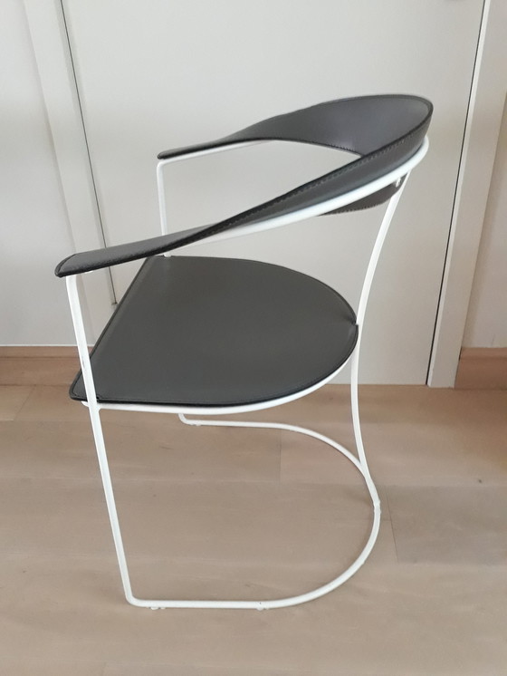 Image 1 of 8x Arrben Ursula stoelen Italiaans design