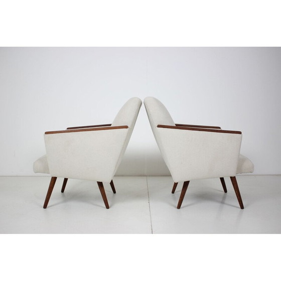 Image 1 of Paar vintage fauteuils Tsjecho-Slowakije 1960