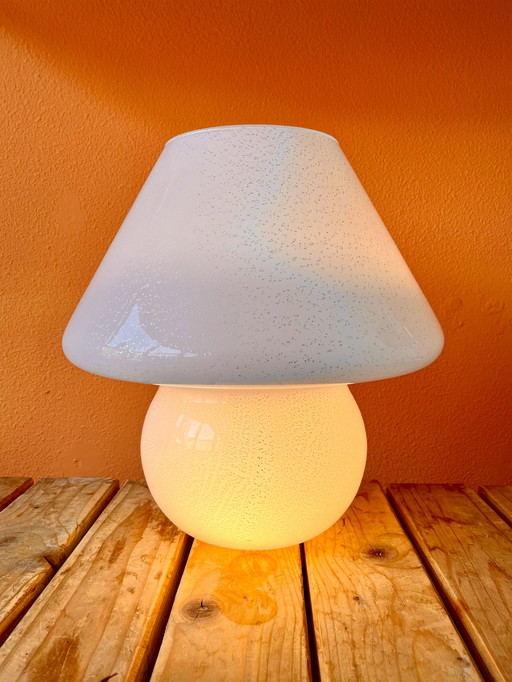 Vintage XXL mushroom lamp