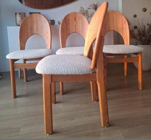 4x Stoelen vintage