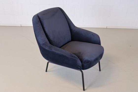 Image 1 of Rolf Benz Freistil 138 Fauteuil blauw