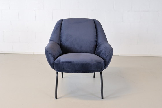 Image 1 of Rolf Benz Freistil 138 Fauteuil blauw