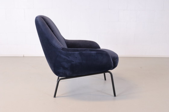 Image 1 of Rolf Benz Freistil 138 Fauteuil blauw