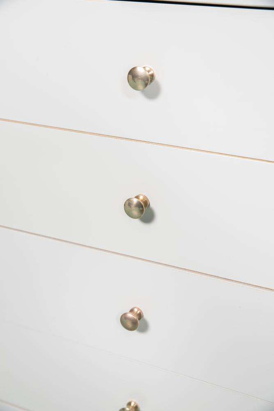 Image 1 of Vintage Pastoe Q-bus nachtkastjes, Minimalist cabinets