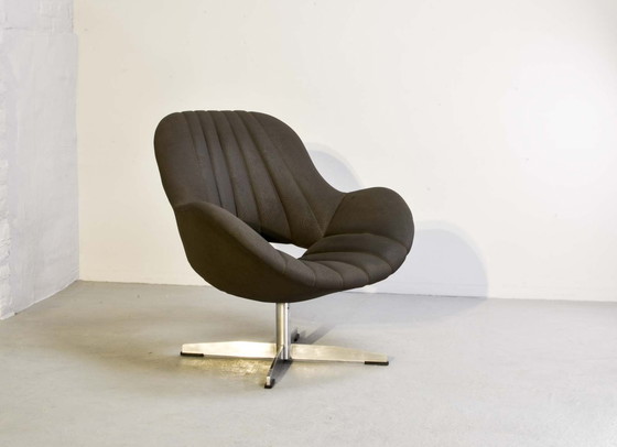 Image 1 of Romefa, Aantrekkelijke Bruin kunstleren fauteuil