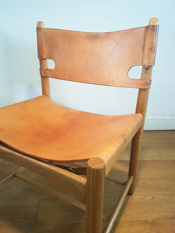 Image 1 of Vintage Spanish dining chair van Børge Mogensen 3237