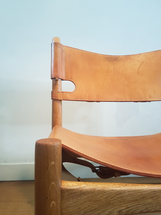 Image 1 of Vintage Spanish dining chair van Børge Mogensen 3237