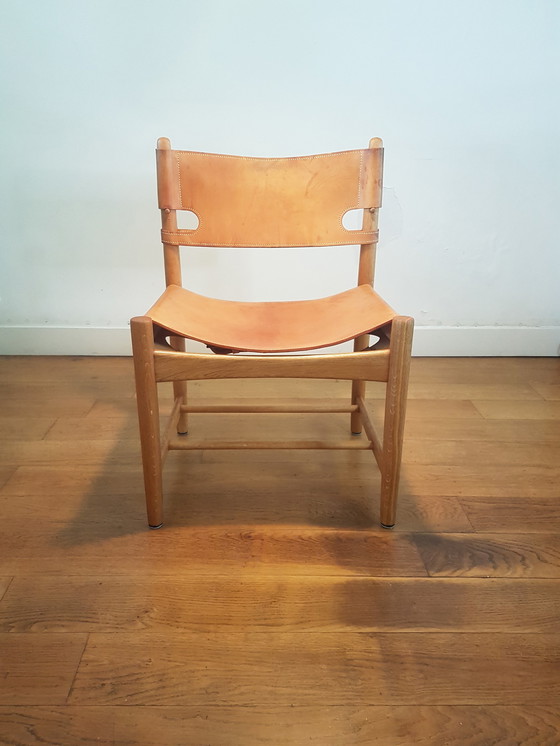 Image 1 of Vintage Spanish dining chair van Børge Mogensen 3237