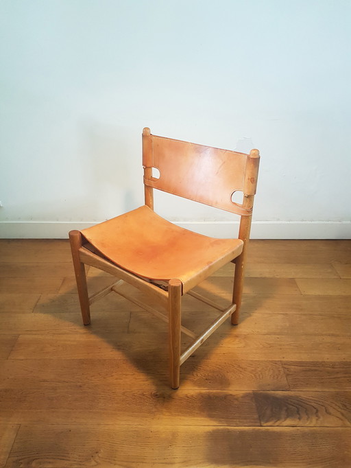 Vintage Spanish dining chair van Børge Mogensen 3237