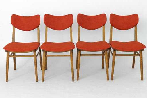 Set van 4 vintage stoelen 1960S-1970S