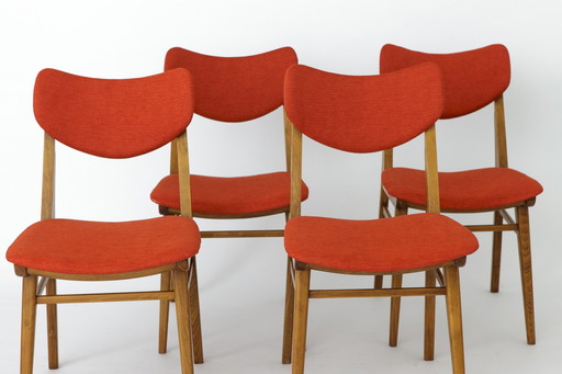 Set van 4 vintage stoelen 1960S-1970S