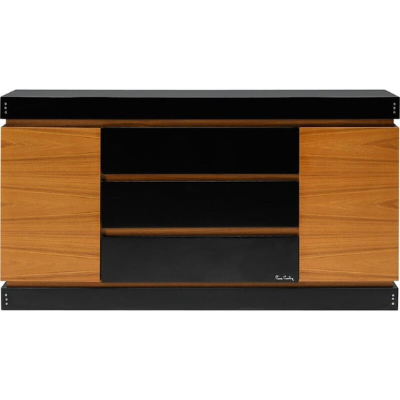 Image 1 of Vintage laqué en teak credenza van Pierre Cardin, 1970