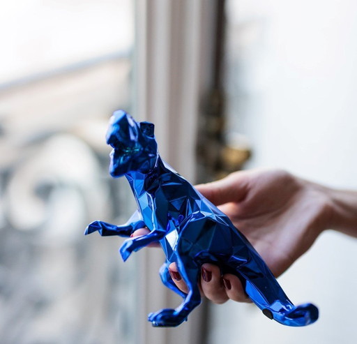 Richard Orlinski T-Rex Spirit Blauw