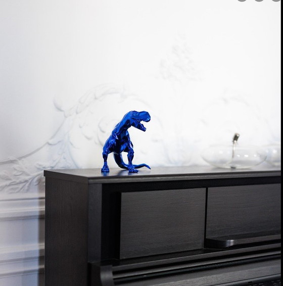 Image 1 of Richard Orlinski T-Rex Spirit Blauw