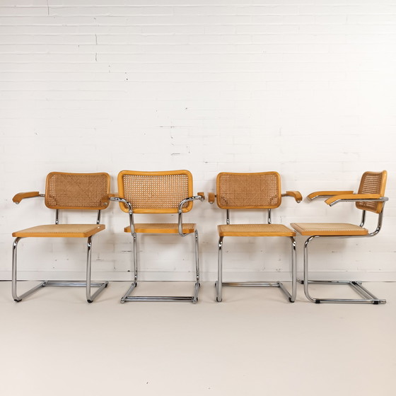 Image 1 of 4x Vintage cesca stoel