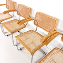 4x Vintage cesca stoel