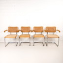 4x Vintage cesca stoel