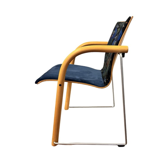 Image 1 of Gestoffeerde stoel, type S320, ontworpen door W. Schneider, U. Böhme, Thonet, Duitsland, 1984