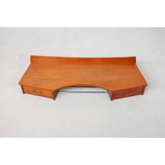 Image 1 of Deense vintage teakhouten kaptafel, jaren 1950