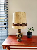 Vintage Fat lava tafellamp, model 6063/28 met originele kap, jaren 1970