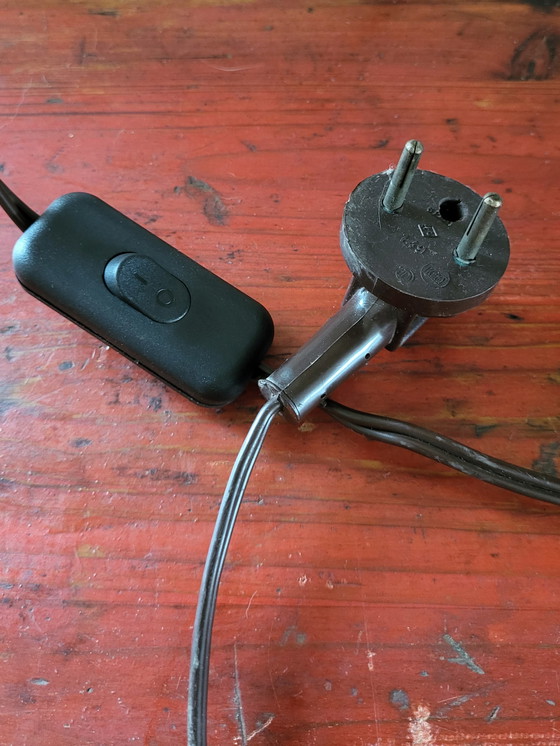 Image 1 of Vintage Fat lava tafellamp, model 6063/28 met originele kap, jaren 1970