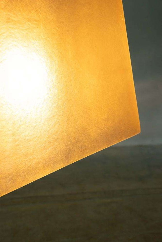 Image 1 of Minimalistisch vintage hanglamp fiberglas, Roche Babois