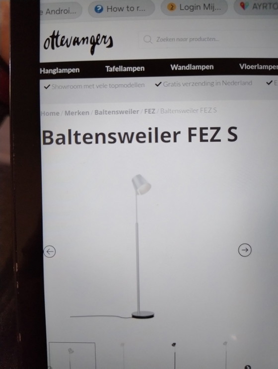 Image 1 of Baltensweiler Fez S vloerlamp